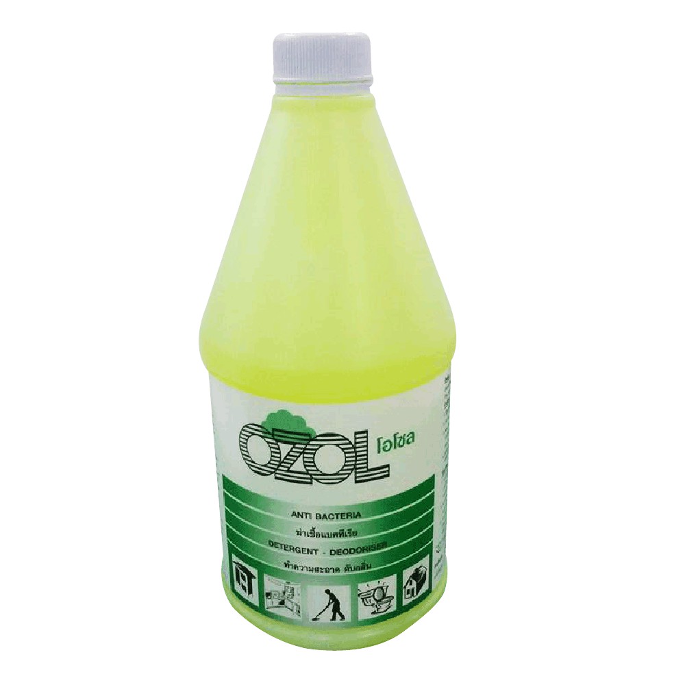 น้ำยาฆ่าเชื้อโรคและดับกลิ่น Ozol 1.7 ลิตร
