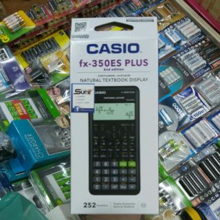 (โฉมใหม่) Casio Fx350ES PLUS 2nd เครื่องคิดเลขวิทยาศาสตร์ ของแท้  รับประกัน2ปีจาก CMG