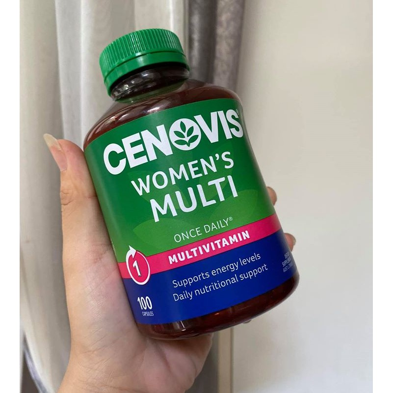 Cenovis Womens Multi Vitamins 100 Australian Multivitamin สําหรับผู้หญิง