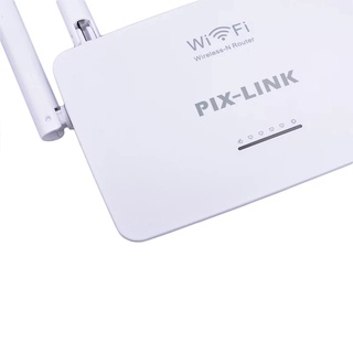 ⚡พร้อมส่ง⚡ Weblink รุ่น Pix-Link WR-08 300Mbps Wireless - N Router เราเตอร์ไร้สาย 4เสาอากาศอัจฉริยะ กำลังสูง รุ่นใหม่💕