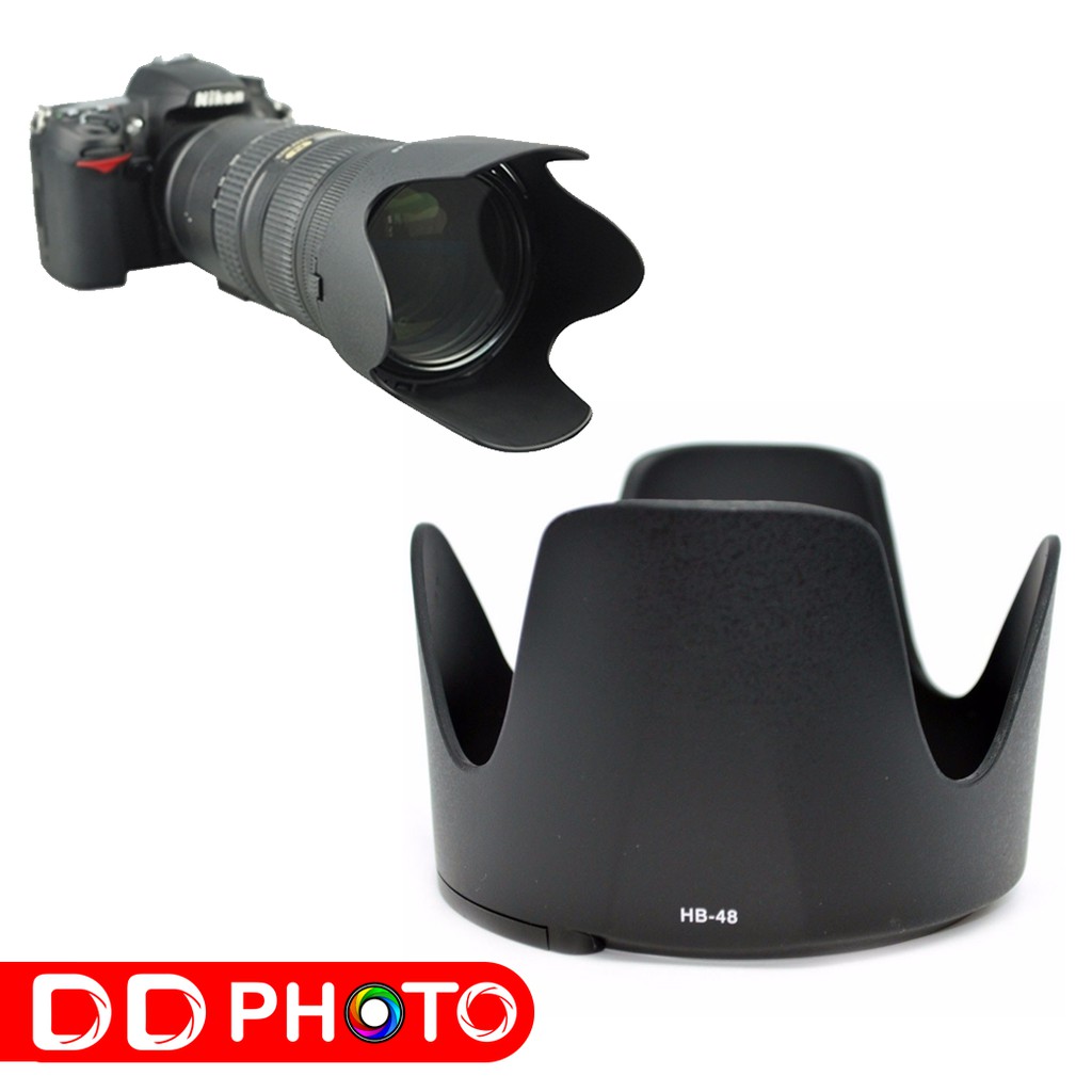 Lens Hood HB48 For Nikon AFS NIKKOR 70200mm f/2.8G ED VR II Shopee