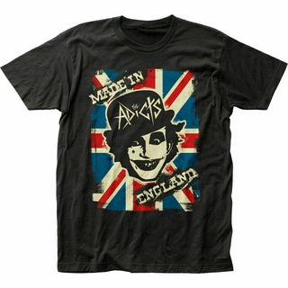 เสื้อยืด พิมพ์ลาย The Adicts Made In England สําหรับผู้ชายS-5XL