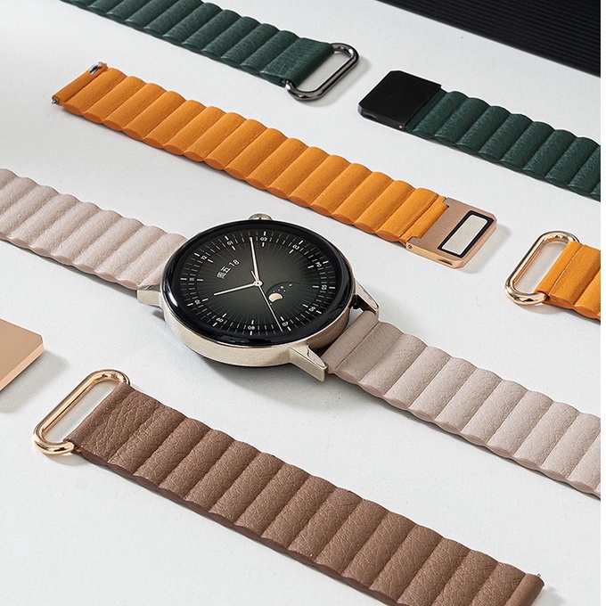 ซึ่งเป็นแม่เหล็ก สายนาฬิกา huawei watch gt 5 สาย 46mm huawei watch gt 4 สายนาฬิกา Huawei gt4 , Huawei watch GT 5 pro / GT2e/ gt3 / Amazfit GTR 4 สาย amazfit bip 5 สายนาฬิกา Amazfit GTS 2,GTS3, Amazfit Bip 3 Pro สาย amazfit bip u pro สาย huawei watch gt 4