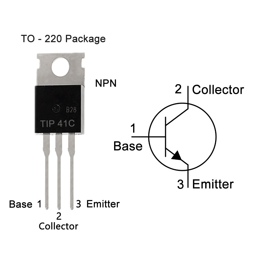 ทรานซิสเตอร์ TIP29C TIP30C TIP31C TIP32C TIP41C TIP42C Tr transistor NPN PNP TO-220