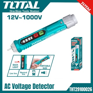 Total ปากกาวัดแรงดันไฟฟ้า 12V - 1000V แบบไม่ต้องสัมผัส รุ่นTHT29100026