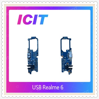 Realme 6  อะไหล่สายแพรตูดชาร์จ แพรก้นชาร์จ Charging Connector Port Flex Cable（ได้1ชิ้นค่ะ) ICIT-Display