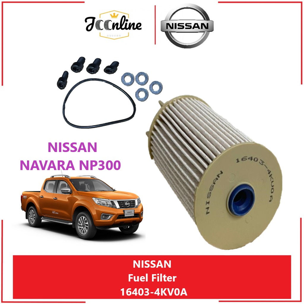 กรองน้ํามันเชื้อเพลิง NISSAN / กรองดีเซล 16403-4VK0A - Nissan Navara New NP300 D23 (2015-2020)