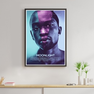 Moonlight Poster โปสเตอร์ภาพขนาด 33X48 cm