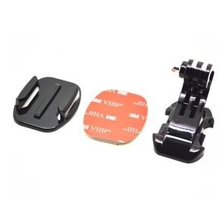 อุปกรณ์ยึดกล้อง J-Hook Buckle Mount + เมาท์กาวพื้นฐาน