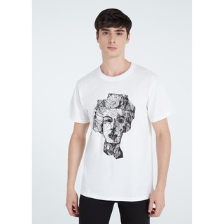 เสื้อยืด Even Though Draw A Face ผลิตจาก COTTON USA 100%