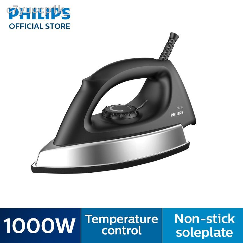 ۞✸❈PHILIPS เตารีดแห้ง ขนาด 1000 วัตต์ รุ่น GC183