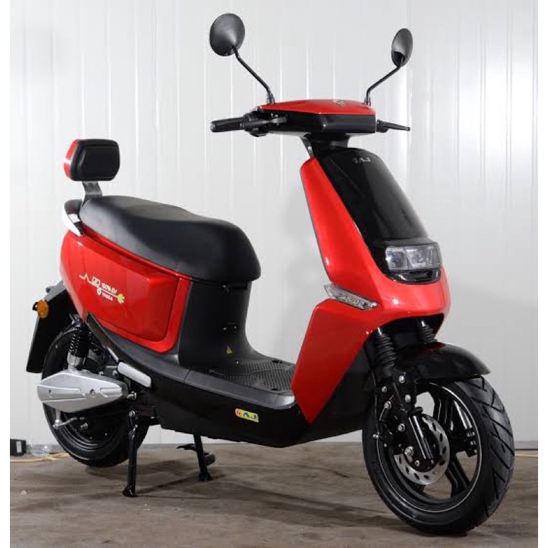 มอเตอร์ไซค์ไฟฟ้า AJ EV BIKE รุ่น C Like สีแดง จดทะเบียนได้ รับประกันศูนย์ 3 ปี ยอดนิยม โปรพิเศษโชว์ร