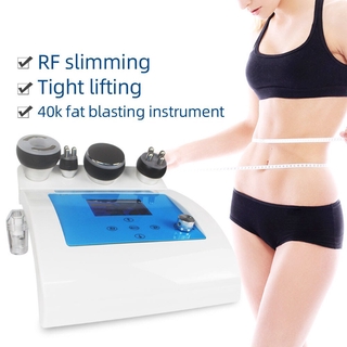 New 4 in 1 Ultrasonic RF cavitation machine vacuum fat body slimming radio frequency slimming anti-wrinkle LS0B