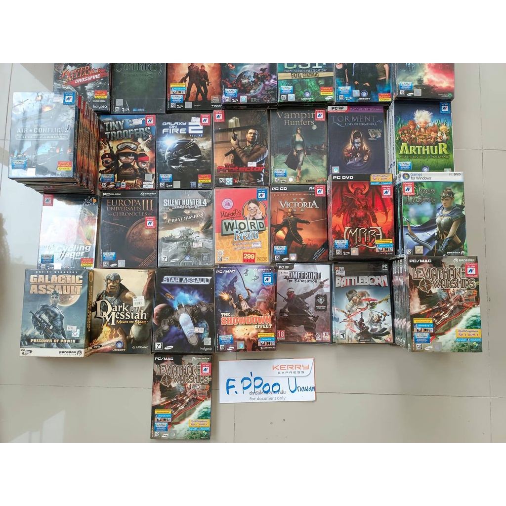 โล๊ะเกมส์ PC ของแท้ลิขสิทธิ์ มือ 1