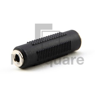 3.5mm Female Stereo Adapter Audio Head Extension Jack Connector Extender หัวต่อเพิ่มความยาวหูฟัง