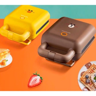 เครื่องทำแซนวิส และ วาฟเฟิล Callection LINE FRIENDS สุดน่ารัก