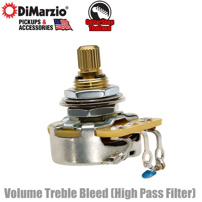 พอทโวลุม DiMarzio Treble Bleed/High Pass Filter