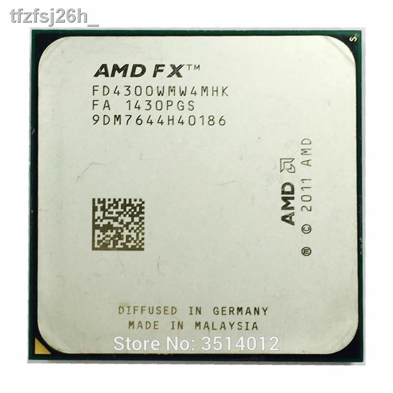 Amd Bulldozer Fx 6100 60 6300 6350 Fx 4100 Fx40 Fx 4300 4400 Socket Am3 Cpu Processor Shopee Thailand