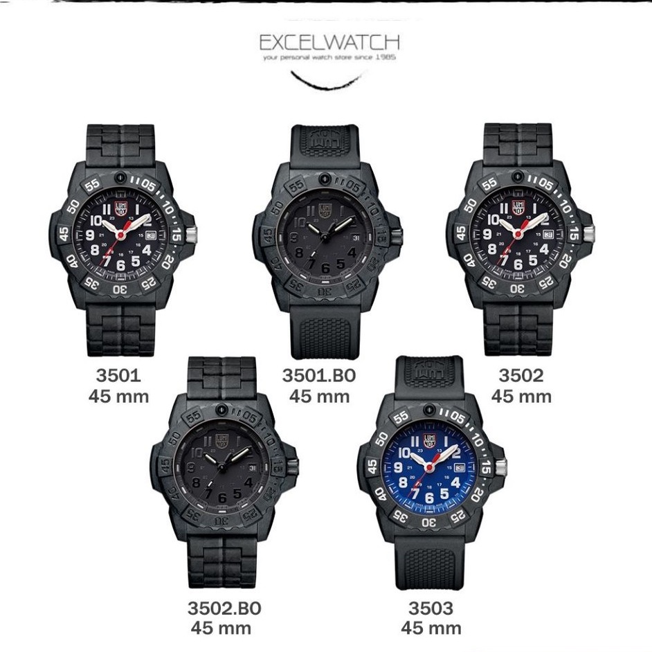 นาฬิกา Luminox NAVY SEAL 3500 SERIES รับประกัน 3 ปี ร้าน Excel-watch