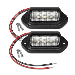 Universal ไฟ Led ไฟป้ายทะเบียนรถบรรทุก M7U4 X0Z9