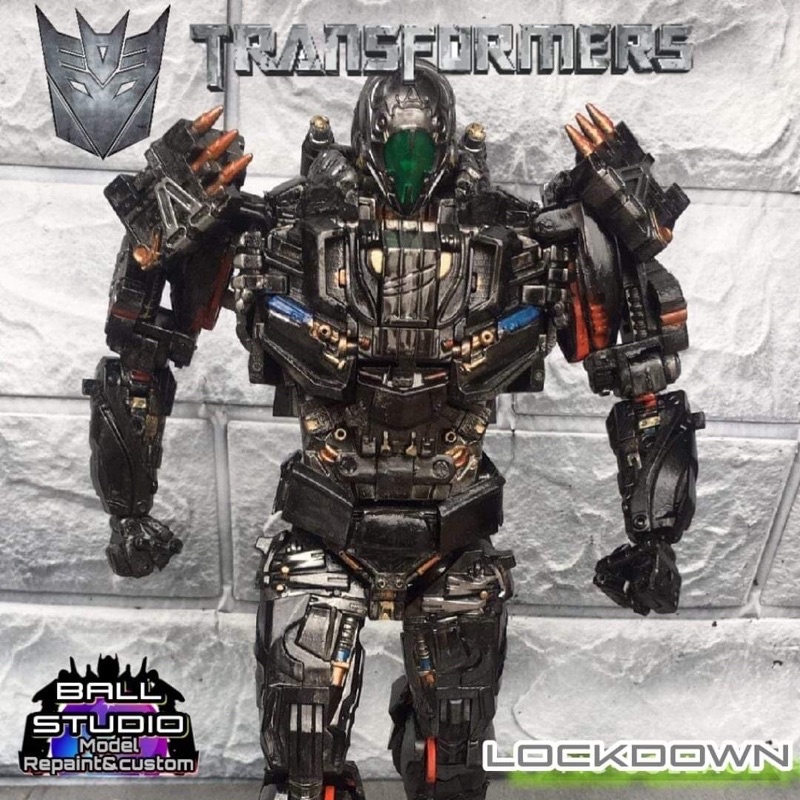 Lockdown​ VT01 Visual toys Transformers​ Repaint​ ​custom​​ ​ver. ทรานฟอร์เมอร์​ หุ่นยนต์แปลงร่าง​ ล