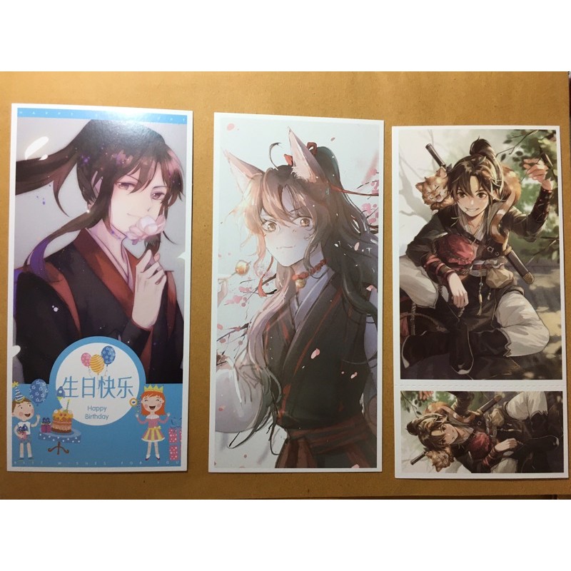 [ส่งต่อ] โปสการ์ด fanart เว่ยอิง เว่ยอู๋เซียน