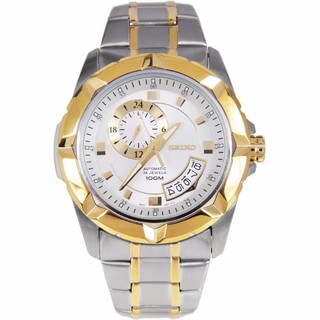 Seiko Automatic Two-tone Stainless Strap SSA222K1-Silver/Gold