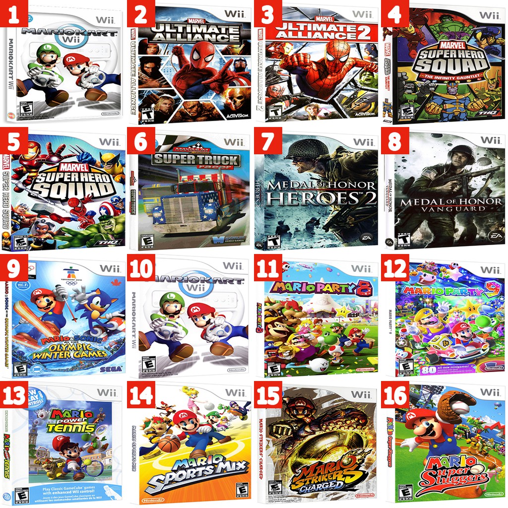 แผ่นเกมส์ Wii : รวมเกมส์มาให้เลือกเล่นชุดที่ 27 (DVD)(สำหรับเครื่องแปลงแล้ว)