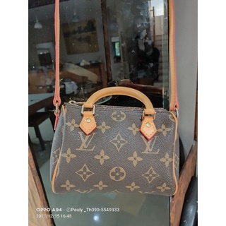 Louis Vuitton Speedy 6.5"nano monogram used like new