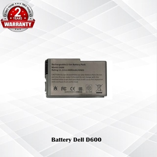 Battery Dell D600 / แบตเตอรี่โน๊ตบุ๊ค รุ่น D500,D505,D510,D520,D600,D610,500m,600m Precision M20 S (OEM) *รับประกัน 2 ปี