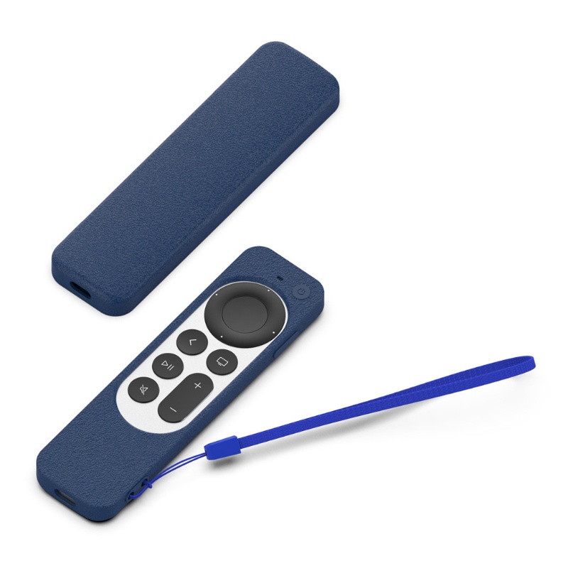 Hsv เคสรีโมตคอนโทรล ซิลิโคน สําหรับ Apple TV 4K Series 6th Gen #8