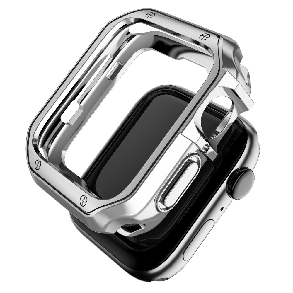 เคสนาฬิกาข้อมือ TPU ป้องกันรอยขีดข่วน สําหรับ apple watch series 7 6 se 5 4 3 2 45 มม. 44 มม. 41 มม. 40 มม. 38 มม. 42 มม.