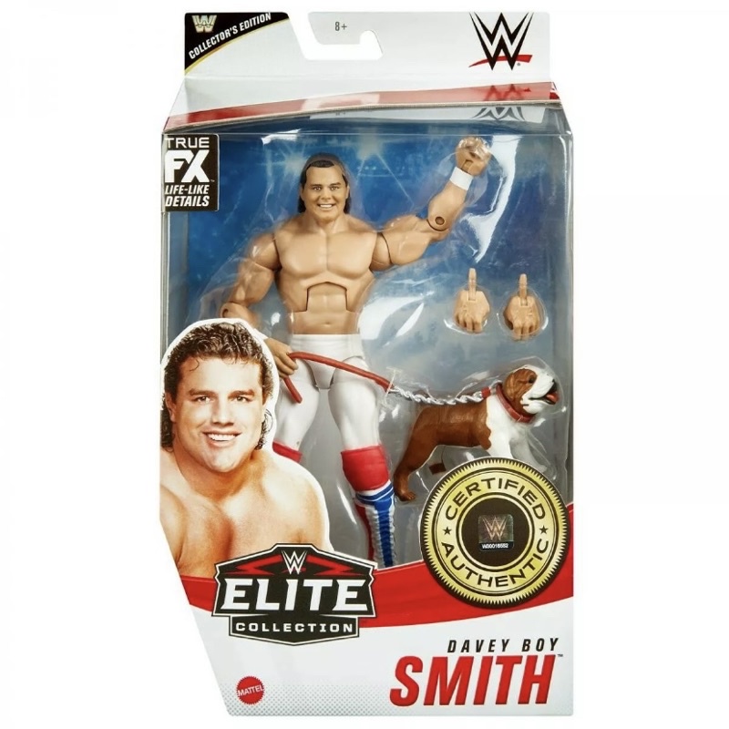 Mattel WWE Figure - Davey Boy Smith Elite 82 [Exclusive] *พร้อมส่ง