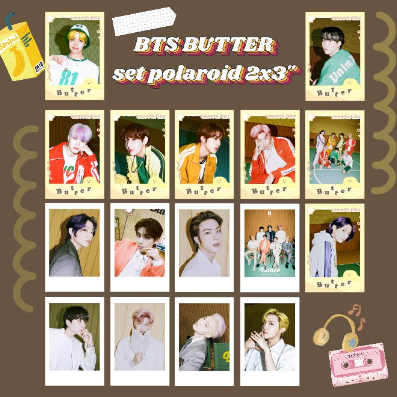 1306 - เซตรูป 2x3 นิ้ว 16 ใบ butter