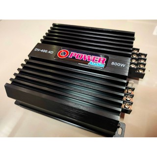 พาวเวอร์แอมป์ ClassD 4ch กำลังขับ 800w