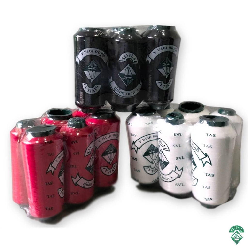 ด้ายฟูน้อย ด้ายโพ้ง [[ 6  หลอด ]] ราคาถูก ของพร้อมส่งจากบริษัท