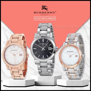 OUTLET WATCH นาฬิกา Burberry OWB77 นาฬิกาข้อมือผู้หญิง นาฬิกาผู้ชาย แบรนด์เนม Brandname Burberry Watch BU9001