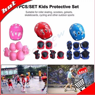 Rainbow อุปกรณ์ป้องกันการล้ม สเก็ตบอร์ดสนับเข่า ลดการกระแทรก Protective gear