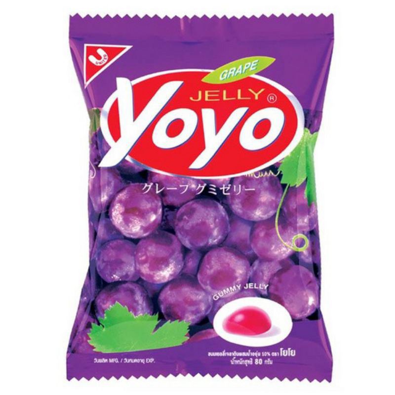 YoYo Jelly 80 กรัม โยโย่เยลลี่ หลากหลายรส สามารถเลือกรสได้เลยค่ะ Shopee Thailand
