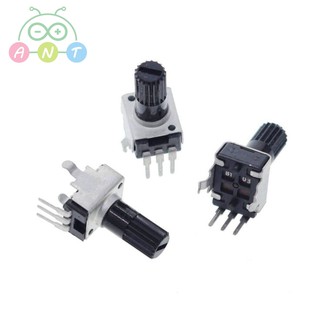 พร้อมส่ง-1 Pcs. RV-09 Type 1K-200K Ohms 3 Pins Adjustable Potentiometer Vertical 12.5 mm. Shaft