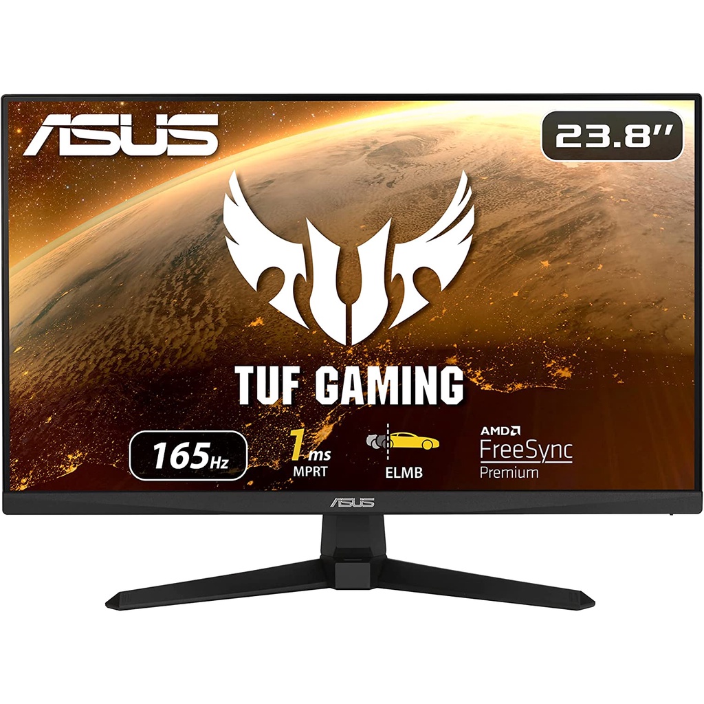 ASUS TUF Gaming 23.8” 1080P Monitor VG247Q1A - Full HD, 165Hz VA, DP, HDMI, SPK