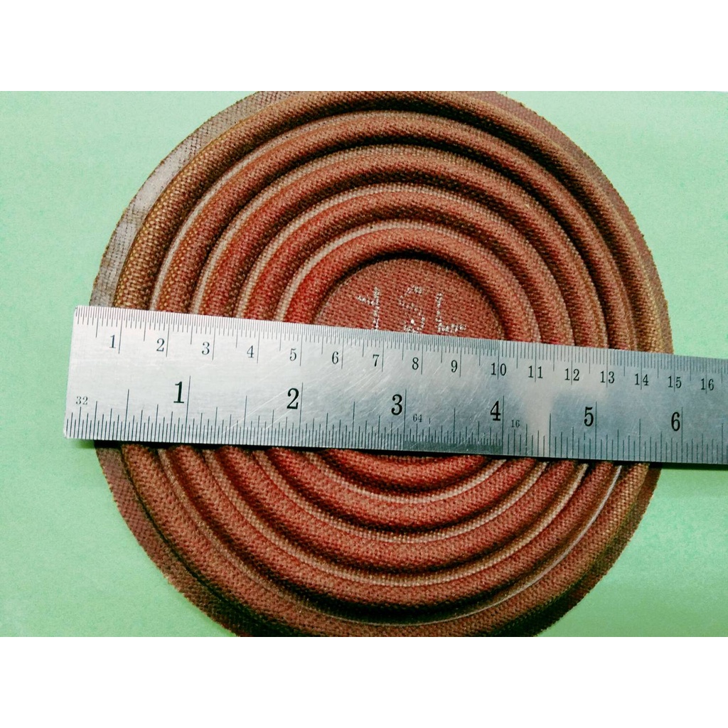 สไปเดอร์ลำโพง ขนาด 15 cm. ขอบเรียบ สไปเดอร์ สีเหลือง