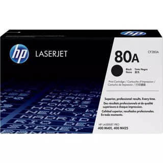 HP 80A Black LaserJet Toner รุ่น CF280A