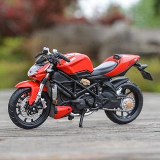 Maisto 1:18 Ducati mod. Streetfighter S รถหล่อแบบคงที่โมเดลรถจักรยานยนต์ของเล่นงานอดิเรกของสะสม