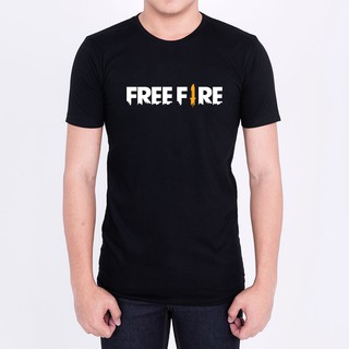 เสื้อFREEFIRE  (งานดี ถูกที่สุด) ฟรีฟราย (ผ้าดี cotton100, สกรีนแบบเฟล็ก PU)