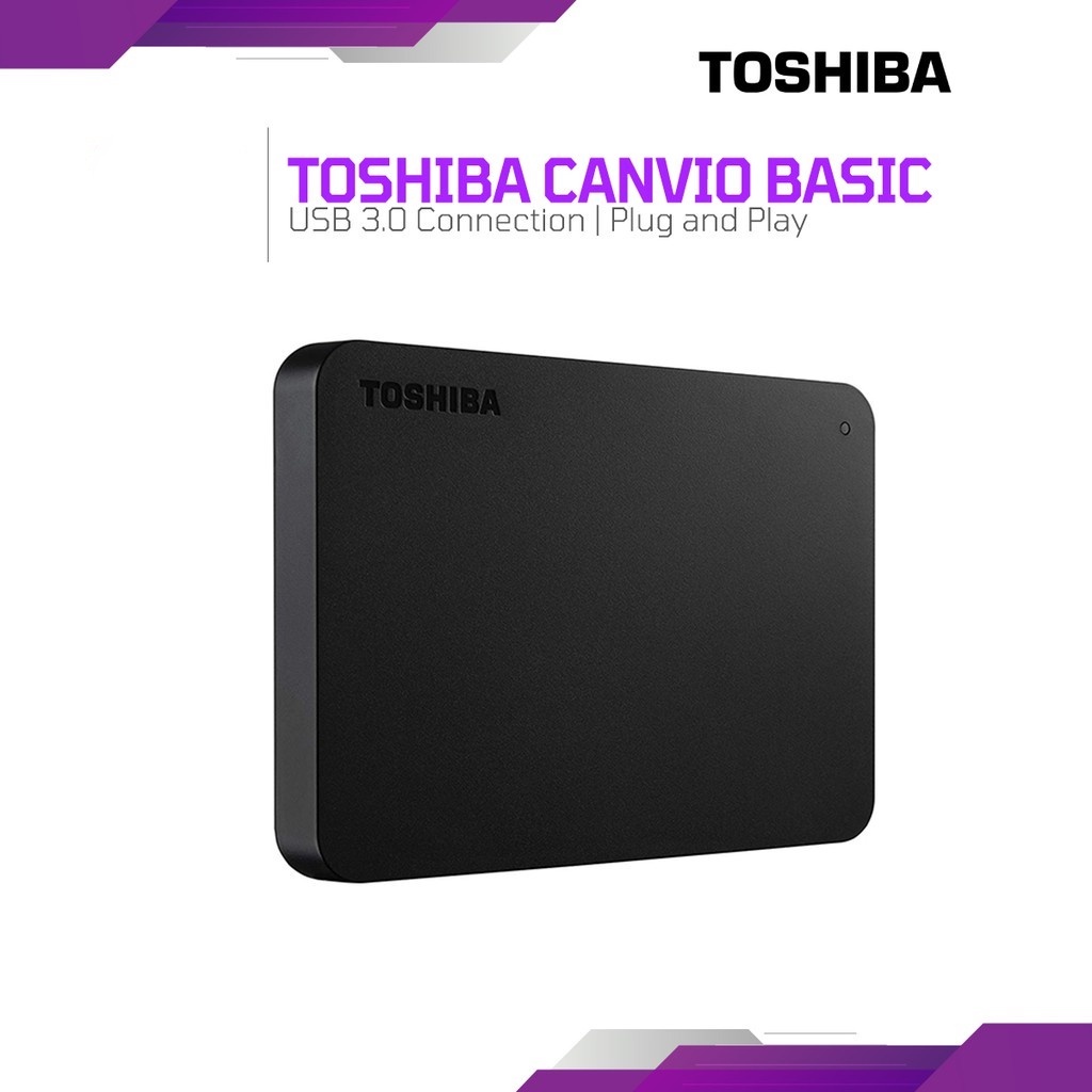Bargain price Toshiba Canvio Basics 500GB / 1TB / 2TB  Portable External Hard Drive HDD USB3.0 External Hard Disk Canvio