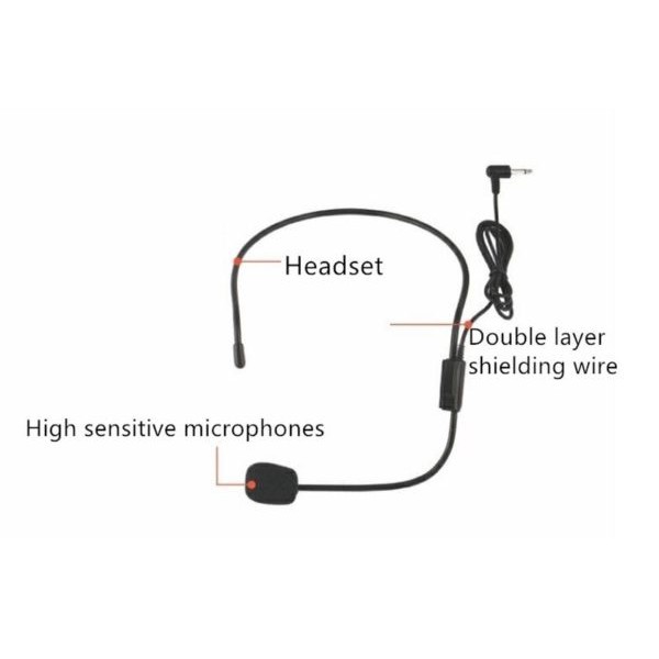 Rolton K100 ไมค์ช่วยสอน ไมค์สอนหนังสือ ลำโพงพกพา ลำโพง ไมค์ โทรโข่ง - รูปที่ 4