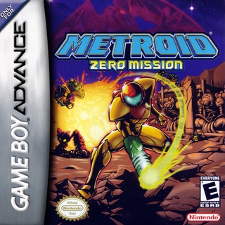 ตลับ GBA Metroid Zero Misstion ( USA ) ตลับผลิตใหม่ ระบบ เซฟ ไอซี ไม่ใช้ถ่าน