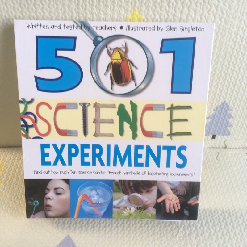 . 501 SCIENCE  EXPERIMENTS ปกแฟ้มมือสอง-AD3