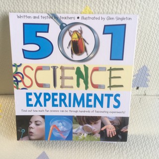 . 501 SCIENCE  EXPERIMENTS ปกแฟ้ม